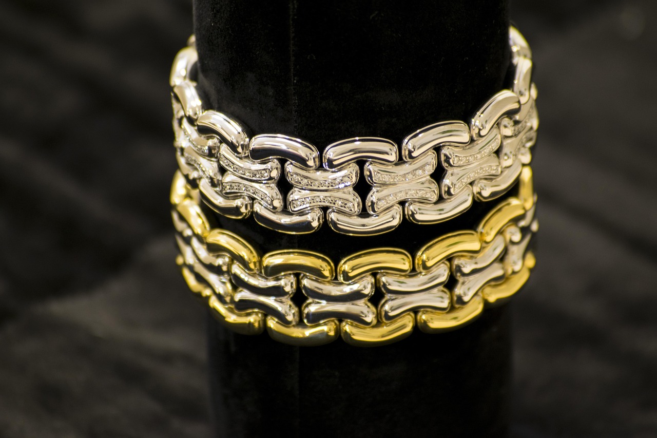 最新流行黄金手镯,魅力绽放,时尚趋势引领者